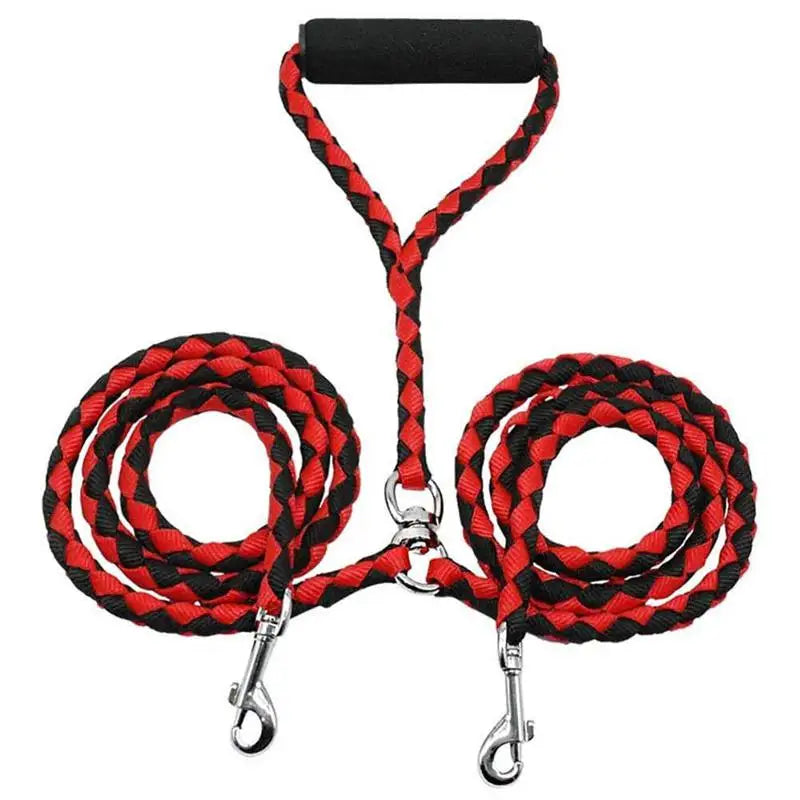Double Dog Leash for Outdoor Training