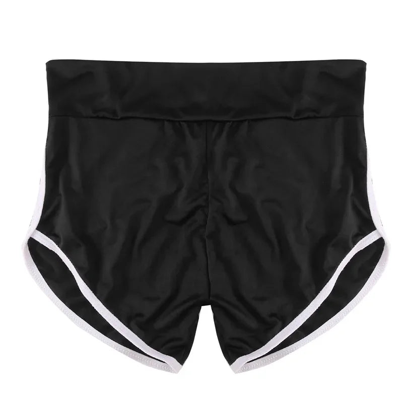 Women's Low Waist Stretchy Yoga Shorts for Fitness