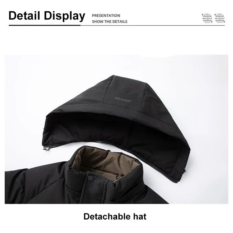 Winter Graphene Heated Hooded Jacket