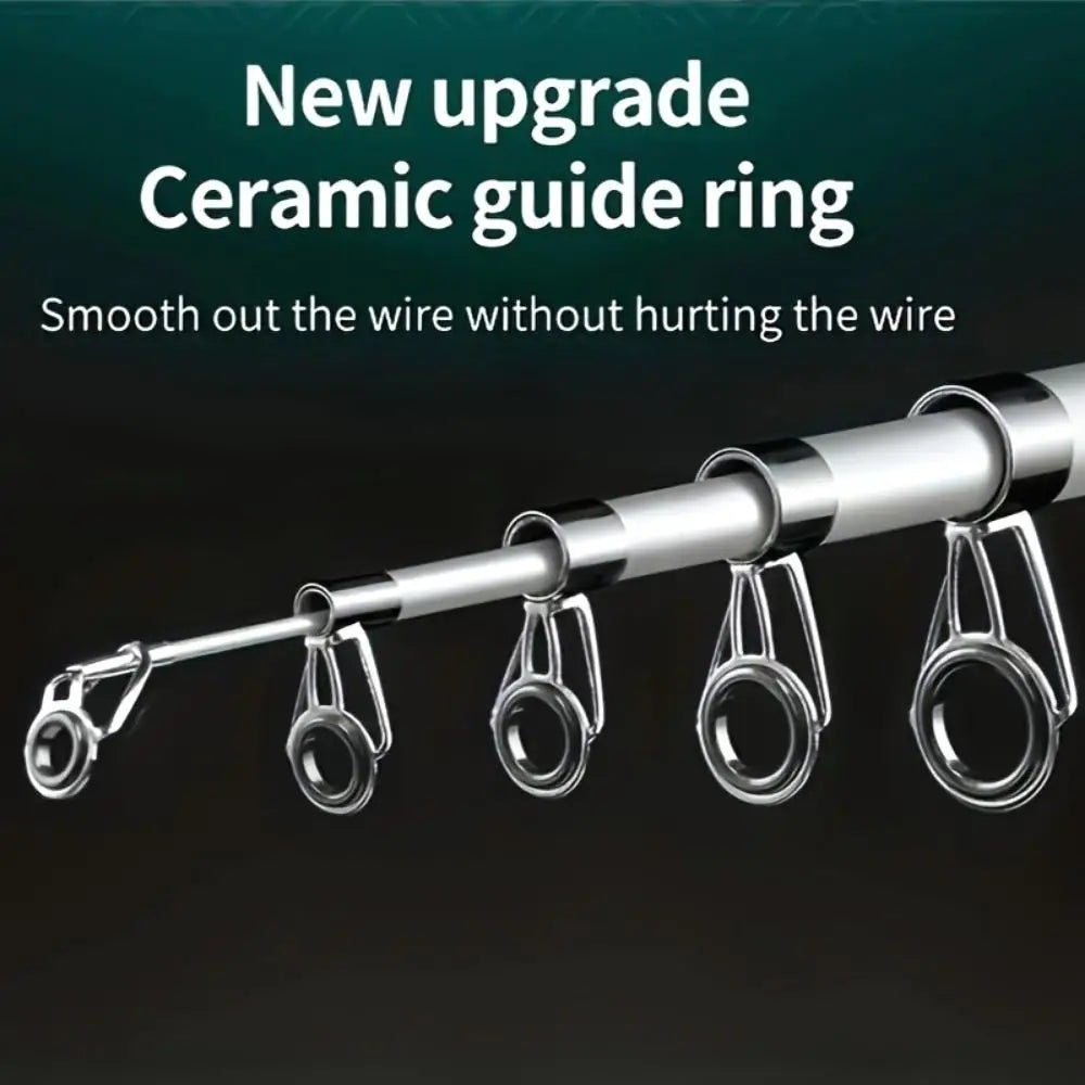 2 Set Compact Pen Fishing Rod Ultra Lightweight & Portable