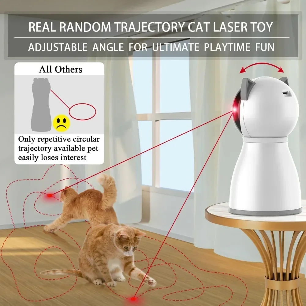 Interactive Motion Activated Laser Cat Toy