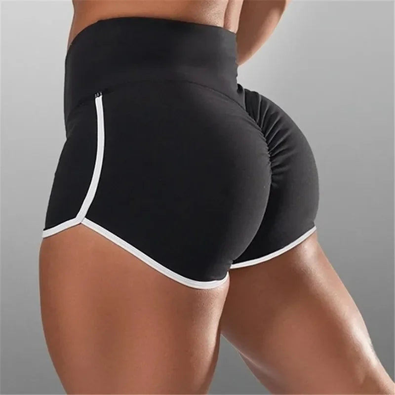 Women's Low Waist Stretchy Yoga Shorts for Fitness