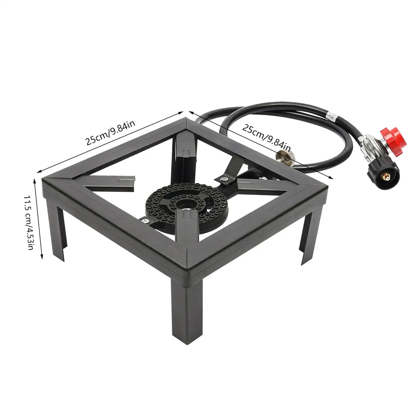 Portable Outdoor Propane Gas Stove with Adjustable Burner
