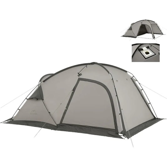 Four Season Cabin Tent with Stove Jack