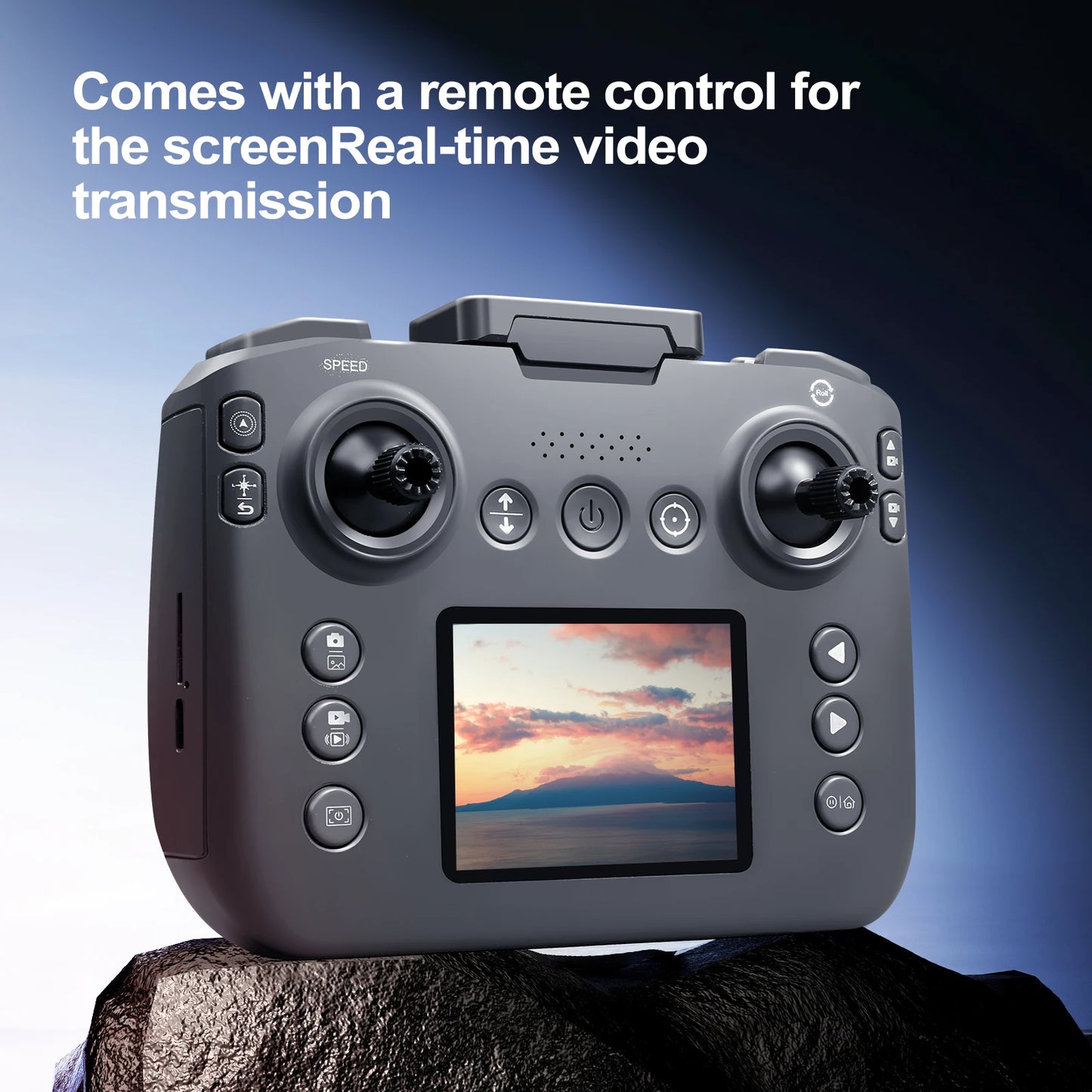 Foldable Brushless Drone with Dual Cameras