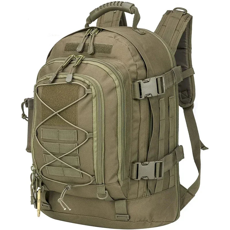 Military 65L Tactical Backpack for Outdoor & Travel