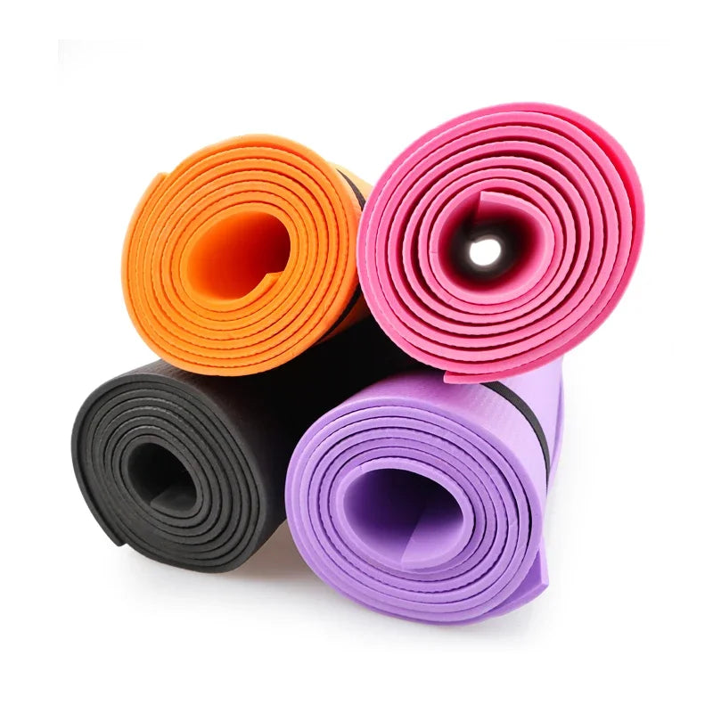 4MM Non-Slip EVA Yoga Mat for Fitness & Exercise