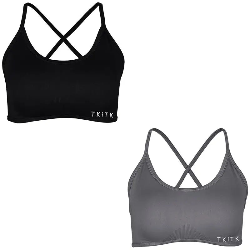 **Womens Seamless Sports Bra Set Breathable and Supportive**