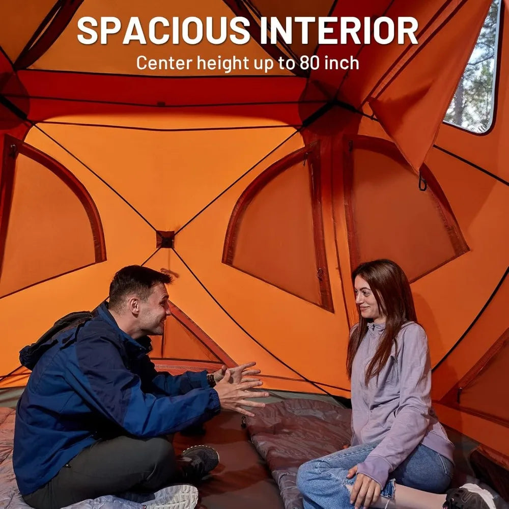 Pop Up Camping Tent for 4 People