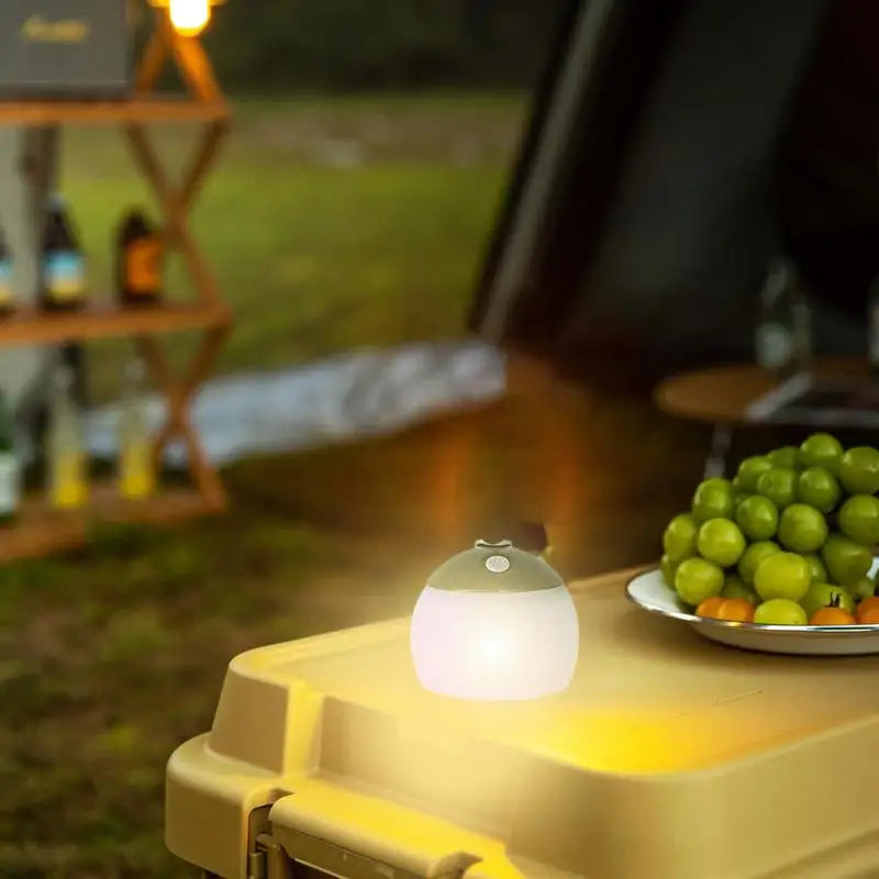Rechargeable Soft Light Camping Lantern 4 Modes Adjustable
