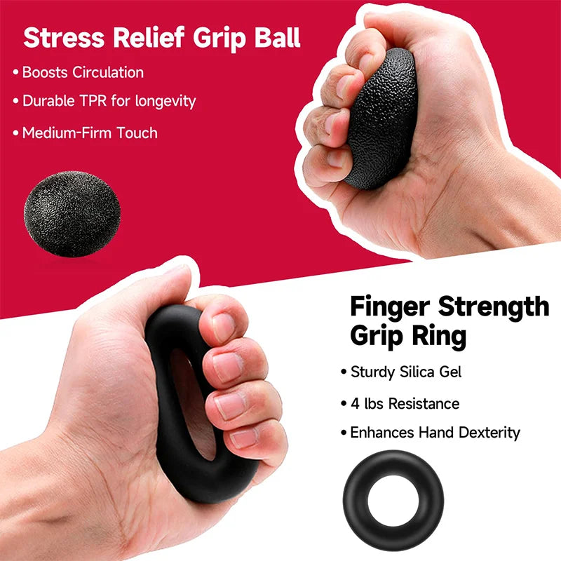 Adjustable Hand Gripper Set for Grip and Forearm Training
