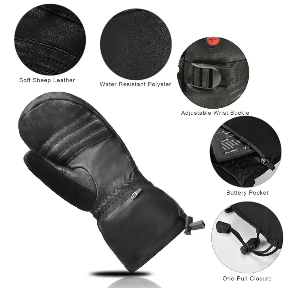 Rechargeable Heated Winter Gloves