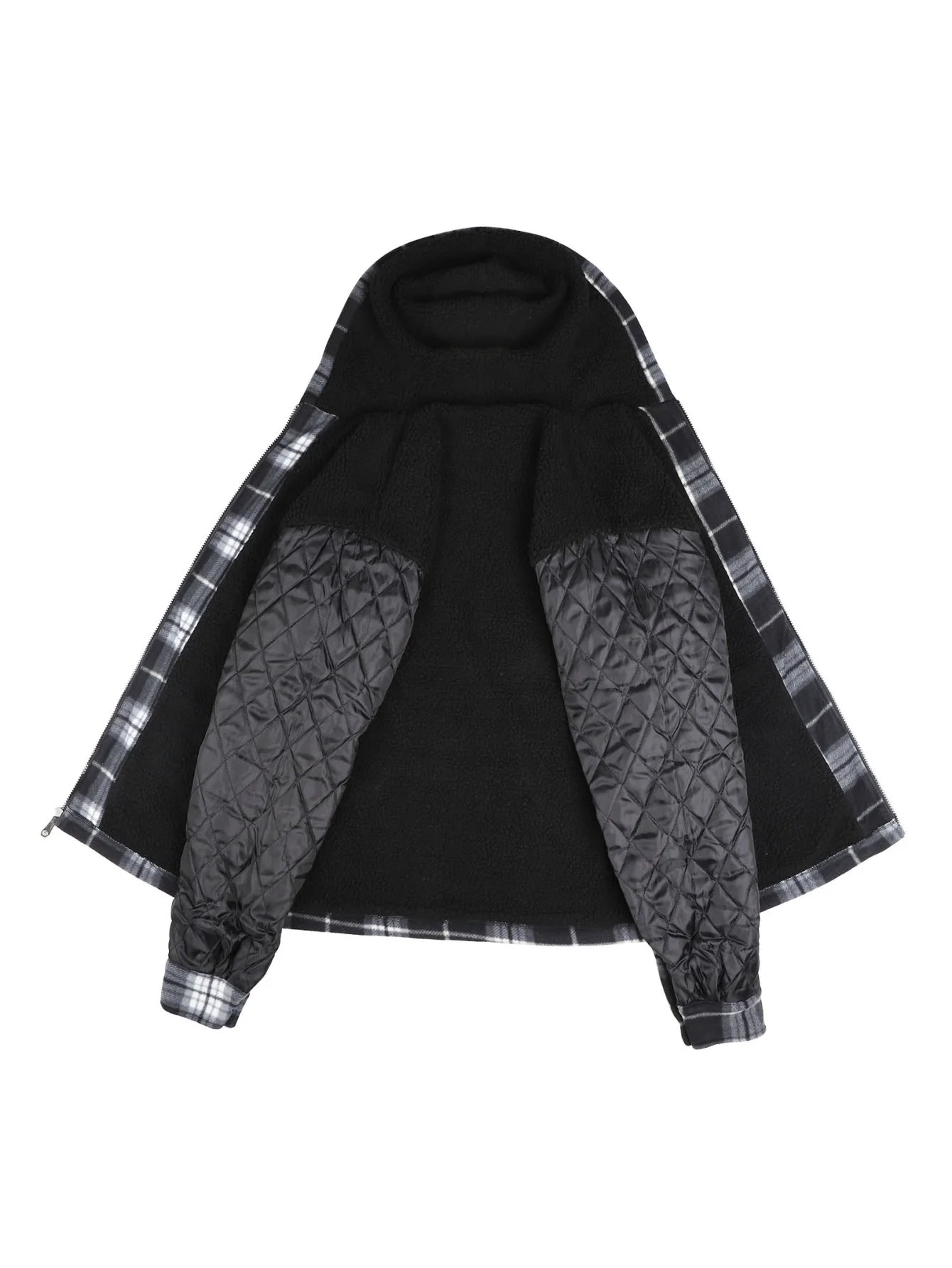 Mens Warm Hooded Winter Jacket