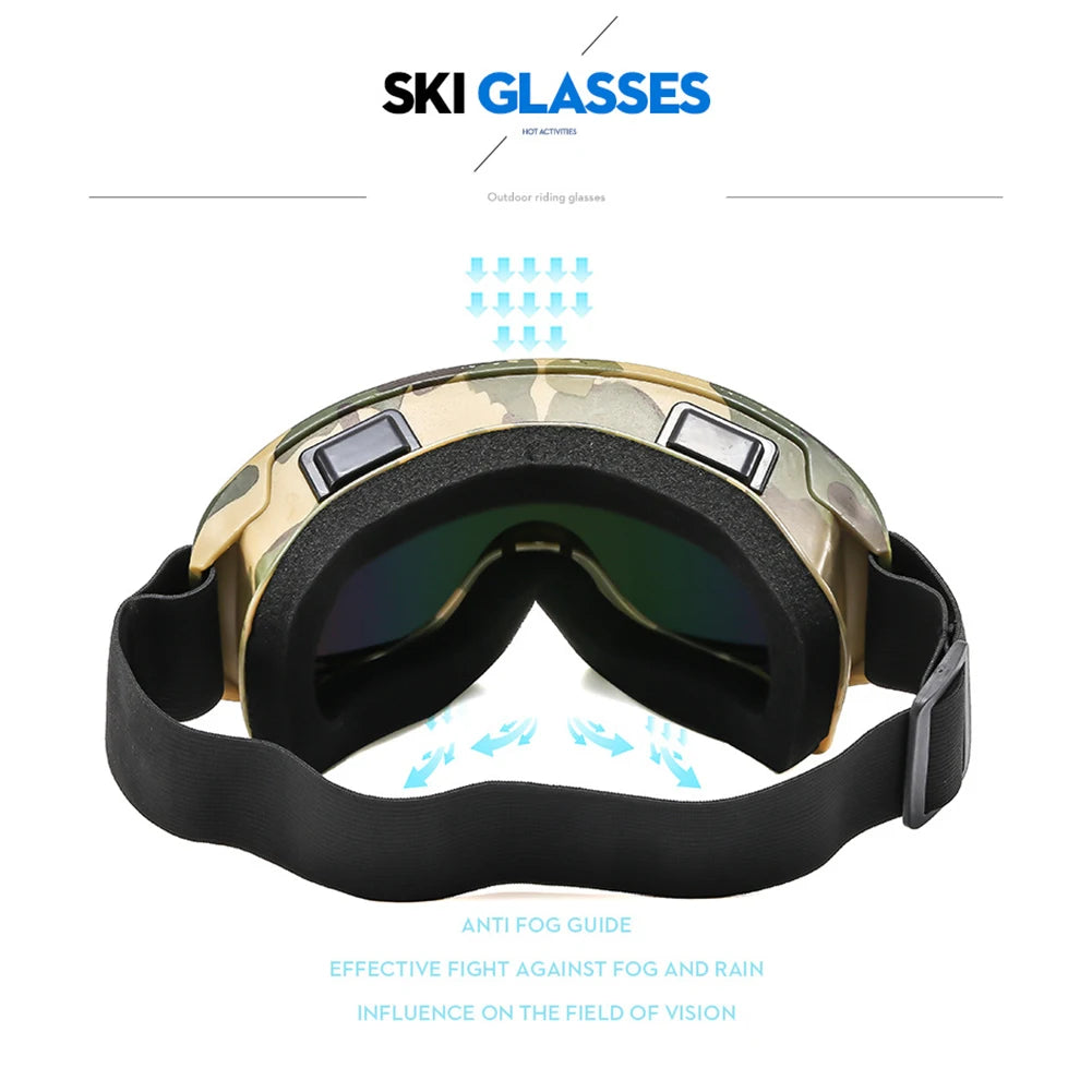 Anti Glare Ski Goggles