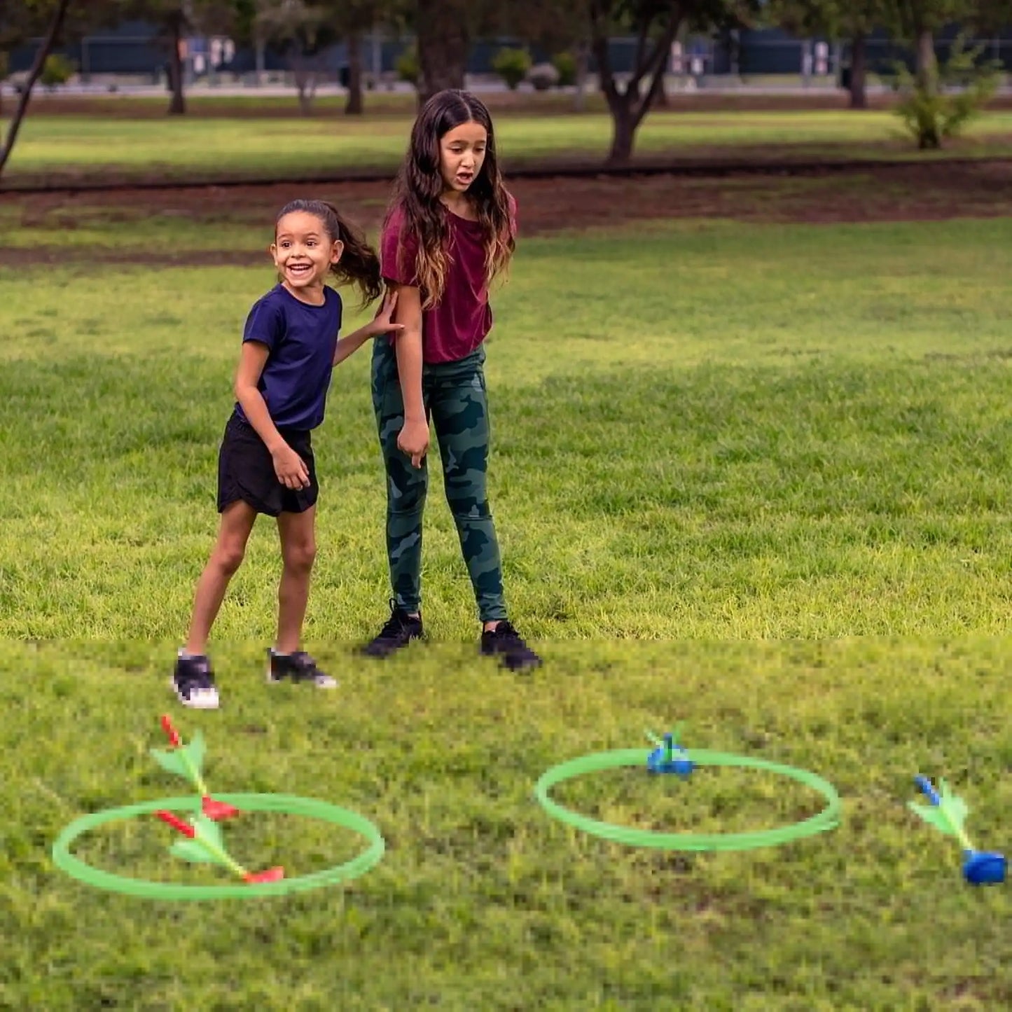 Glow In The Dark Lawn Dart Game Set