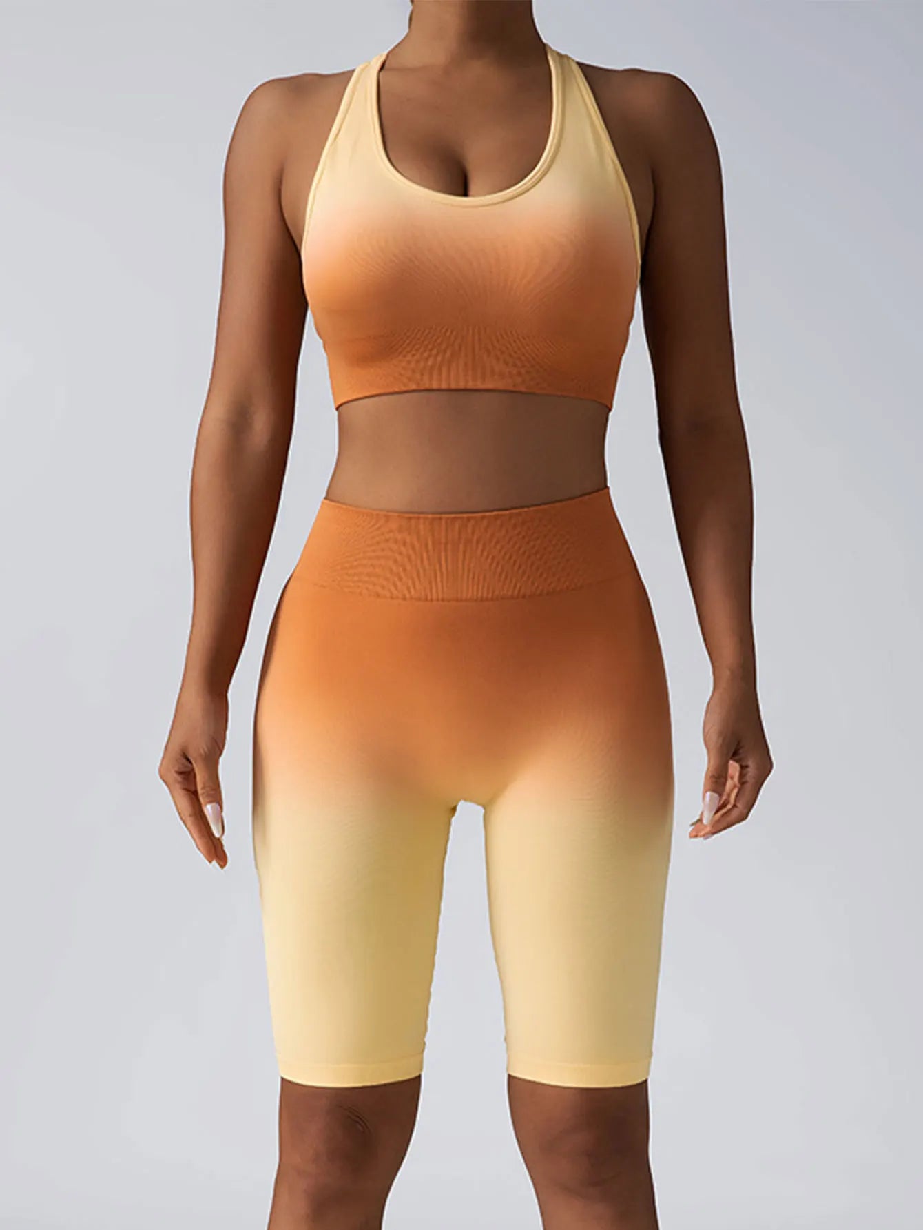 Womens Sports Bra and Leggings Workout Set