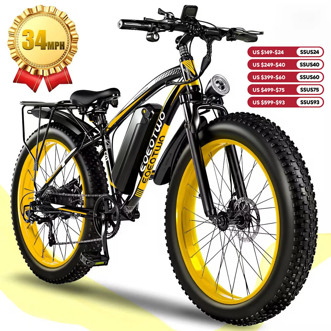All Terrain Electric Fat Tire Bike