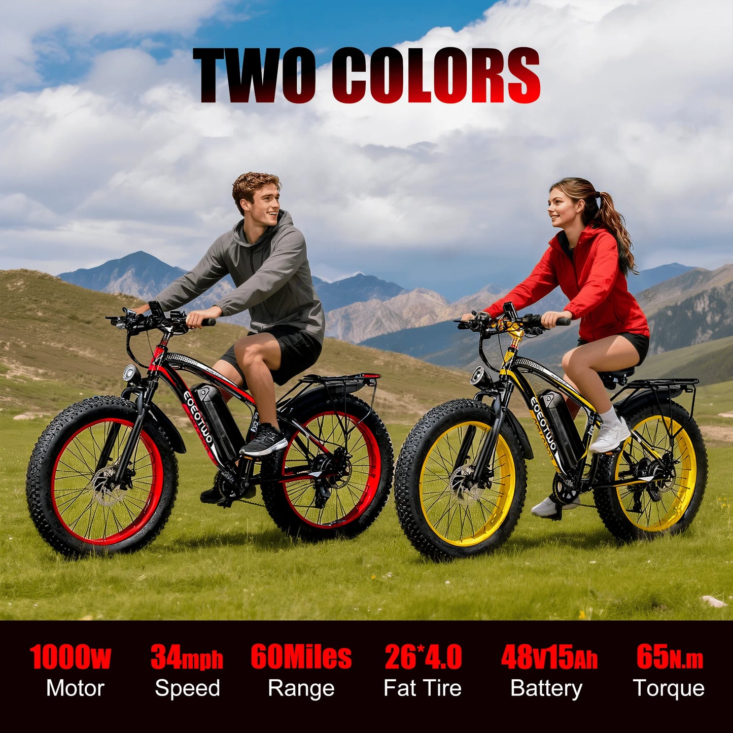 All Terrain Electric Fat Tire Bike