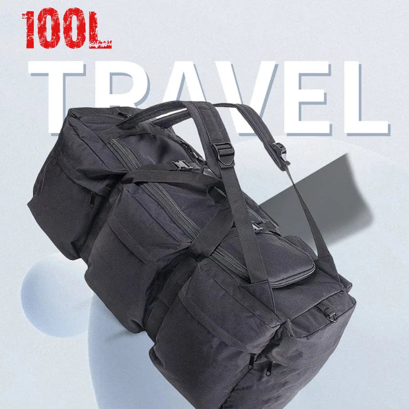 100L Military Camping Backpack