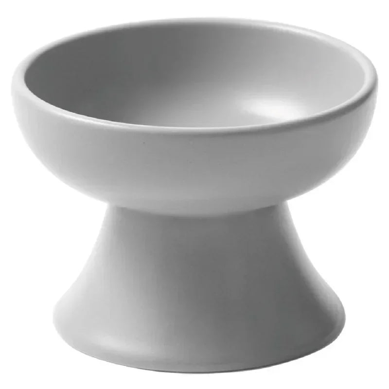 Elevated Ceramic Cat Bowl
