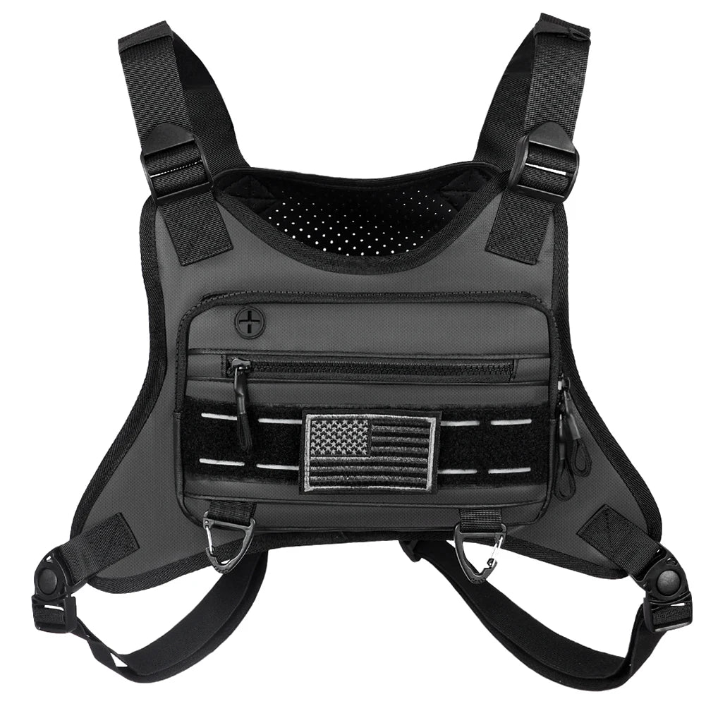 Unisex Military Front Vest Backpack