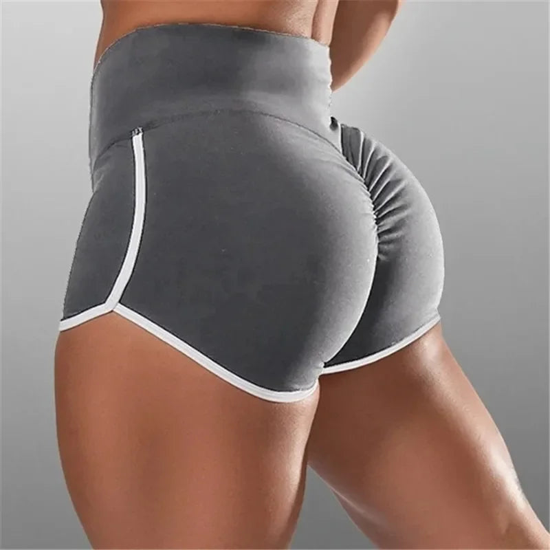 Women's Low Waist Stretchy Yoga Shorts for Fitness