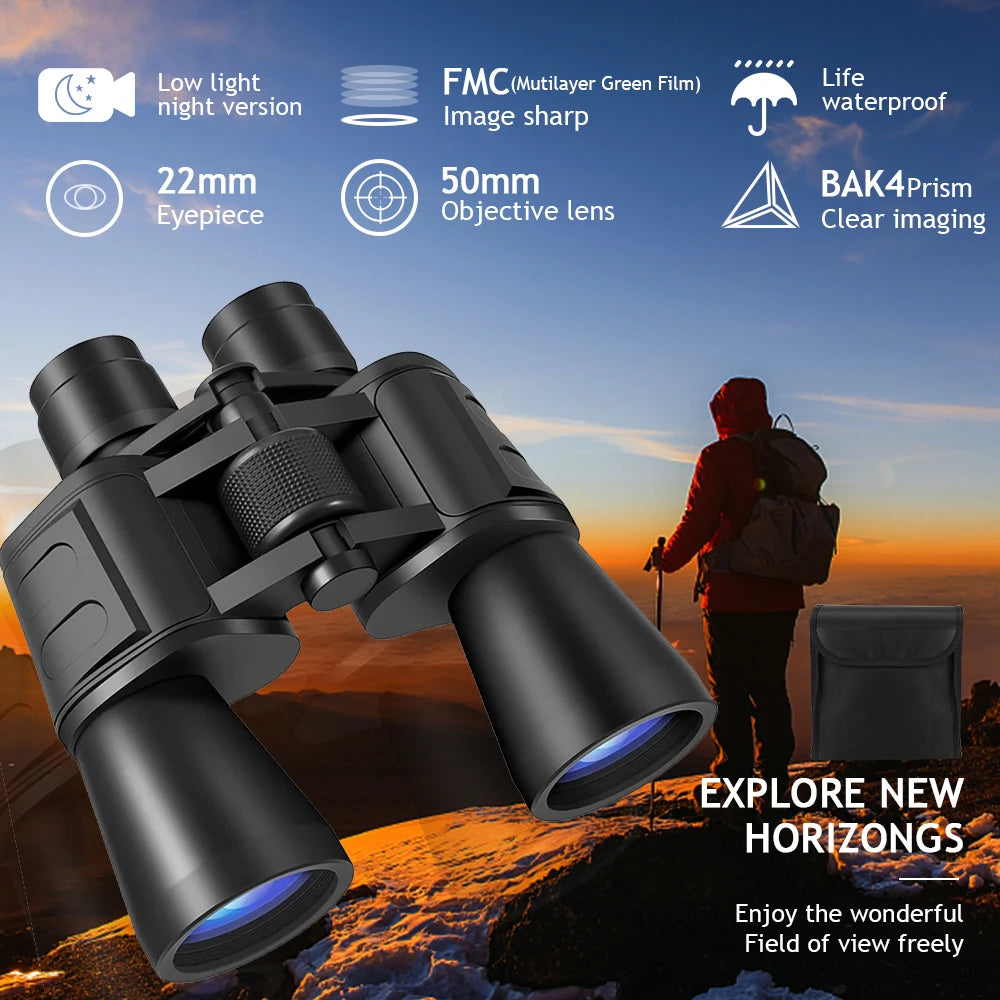 High Power Waterproof Zoom Binoculars