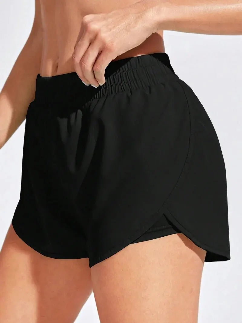 High Waist Seamless Yoga Shorts