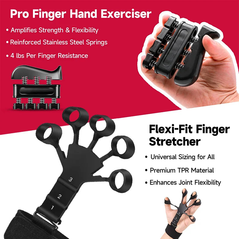 Adjustable Hand Gripper Set for Grip and Forearm Training