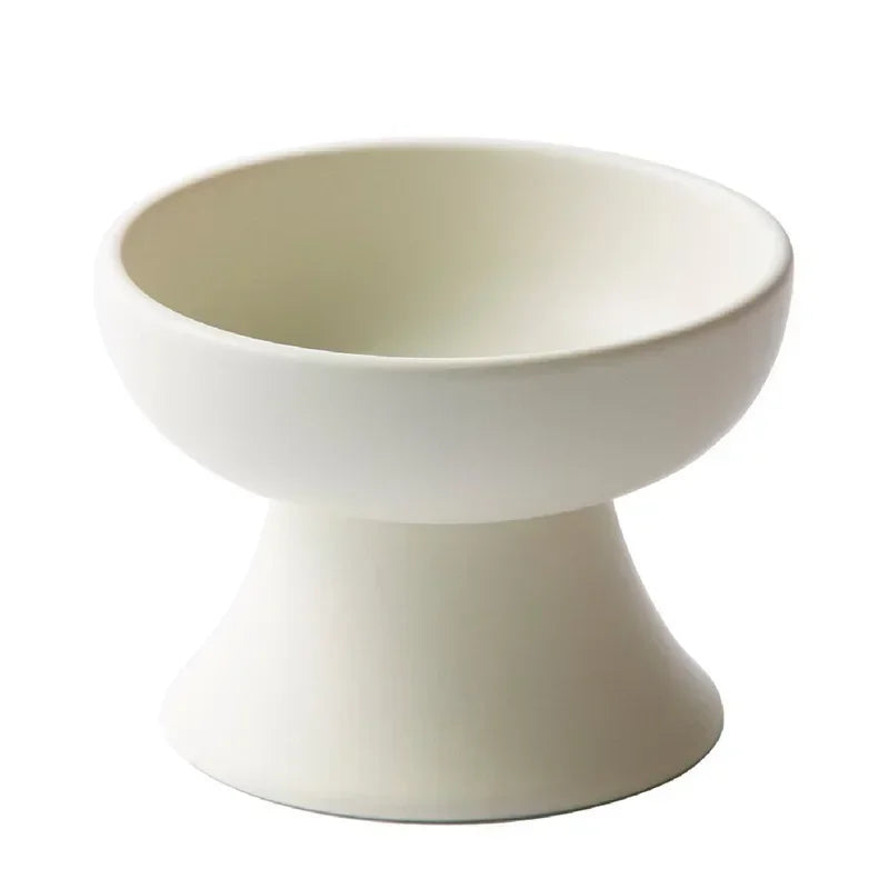 Elevated Ceramic Cat Bowl