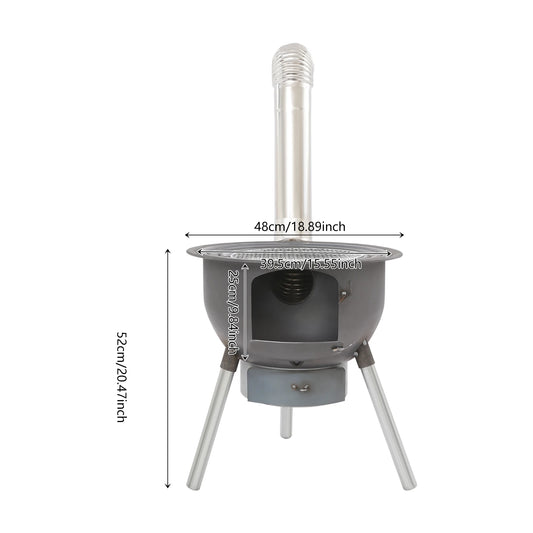 Portable Wood Stove for Camping