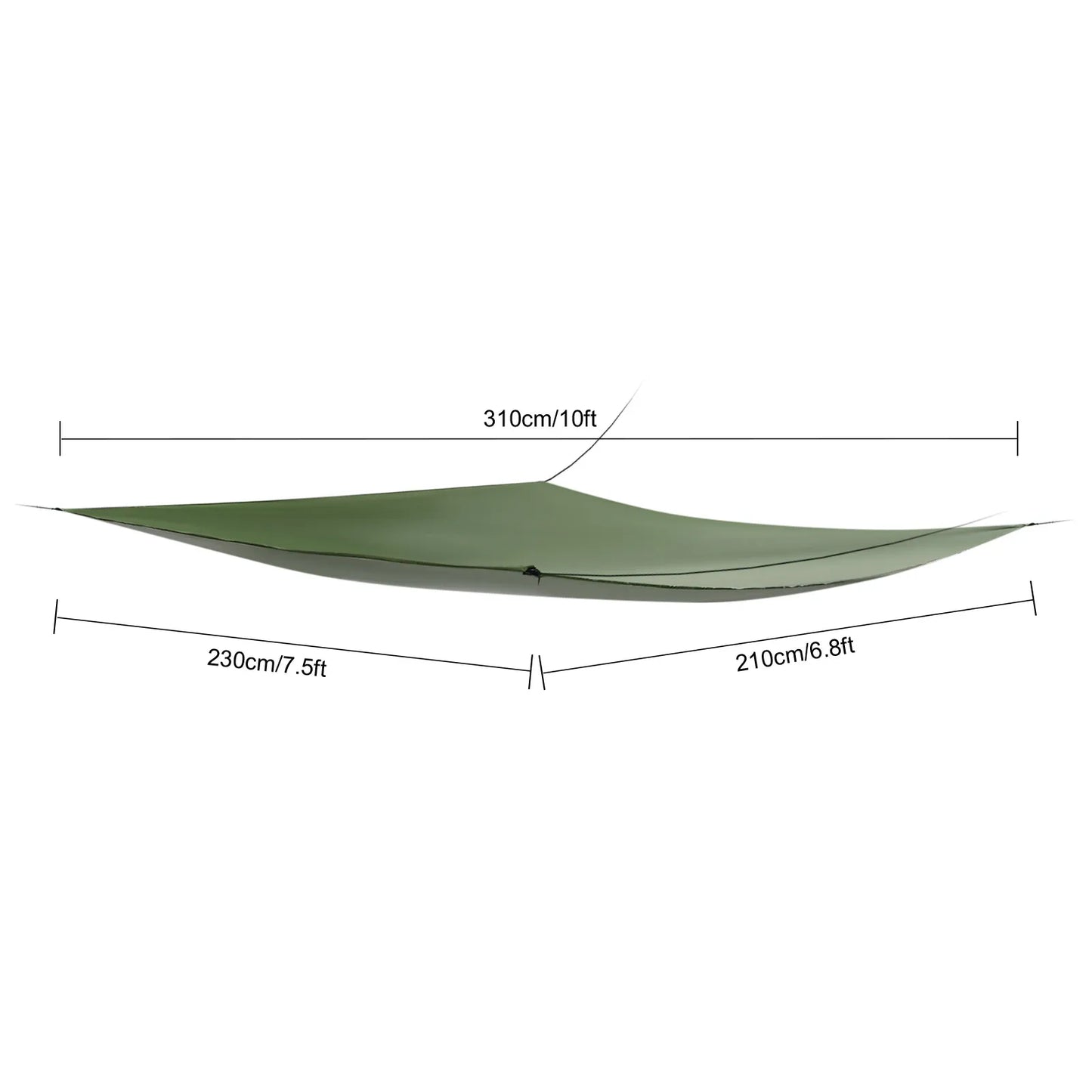Camping Hammock with Mosquito Net and Rain Tarp