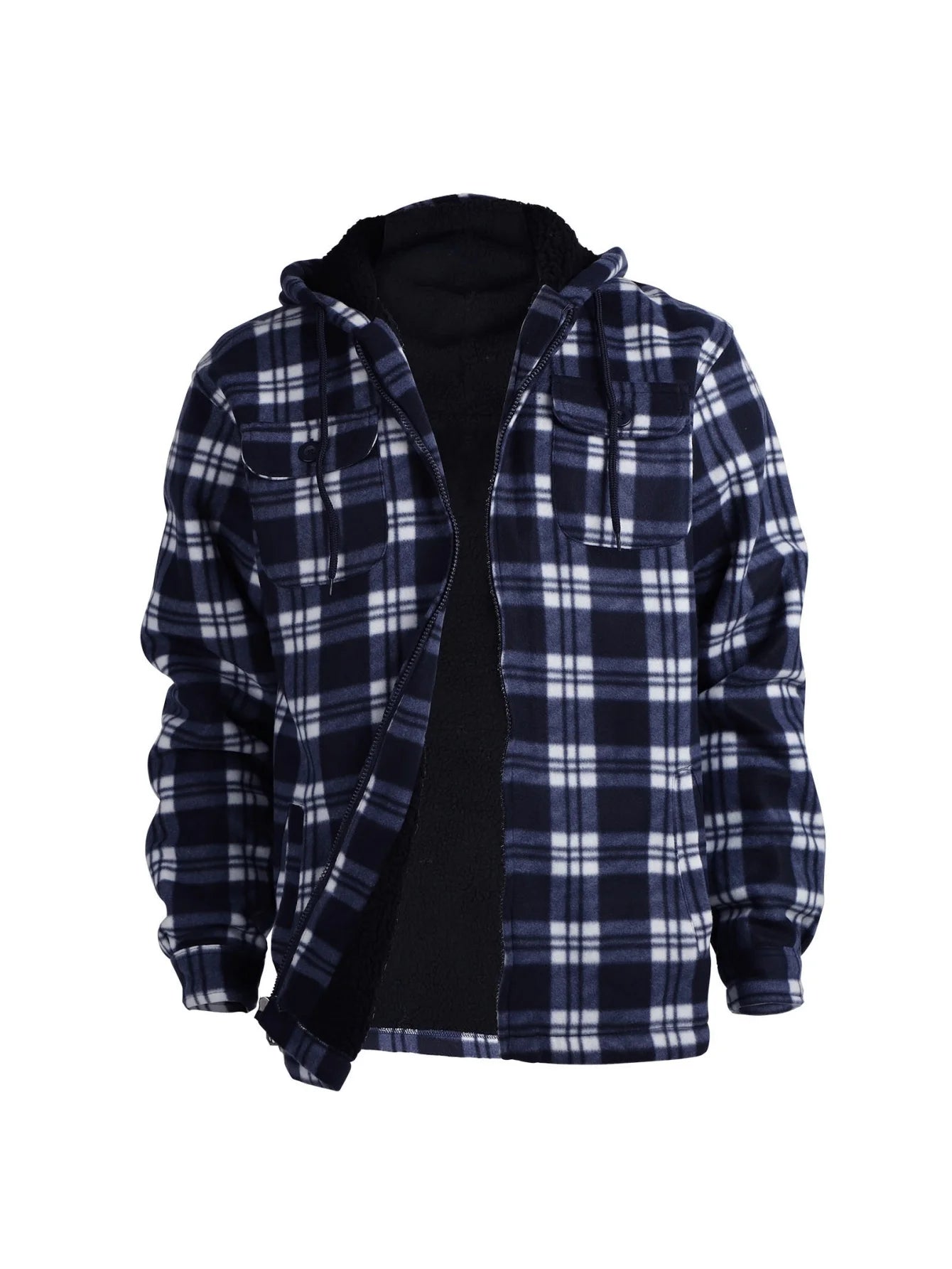 Mens Warm Hooded Winter Jacket