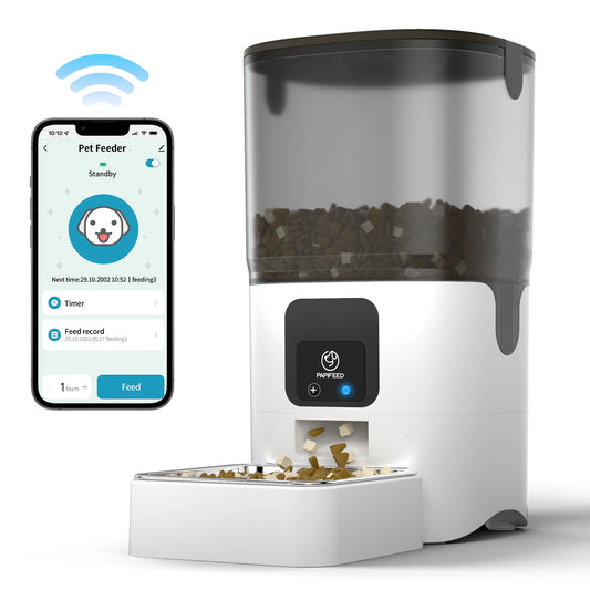 Smart Automatic Cat Feeder with WiFi and App Control