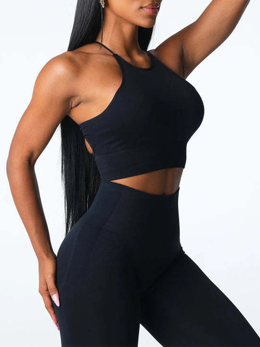 Women's Seamless Sports Bra for Yoga and Fitness