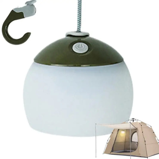 Rechargeable Soft Light Camping Lantern 4 Modes Adjustable