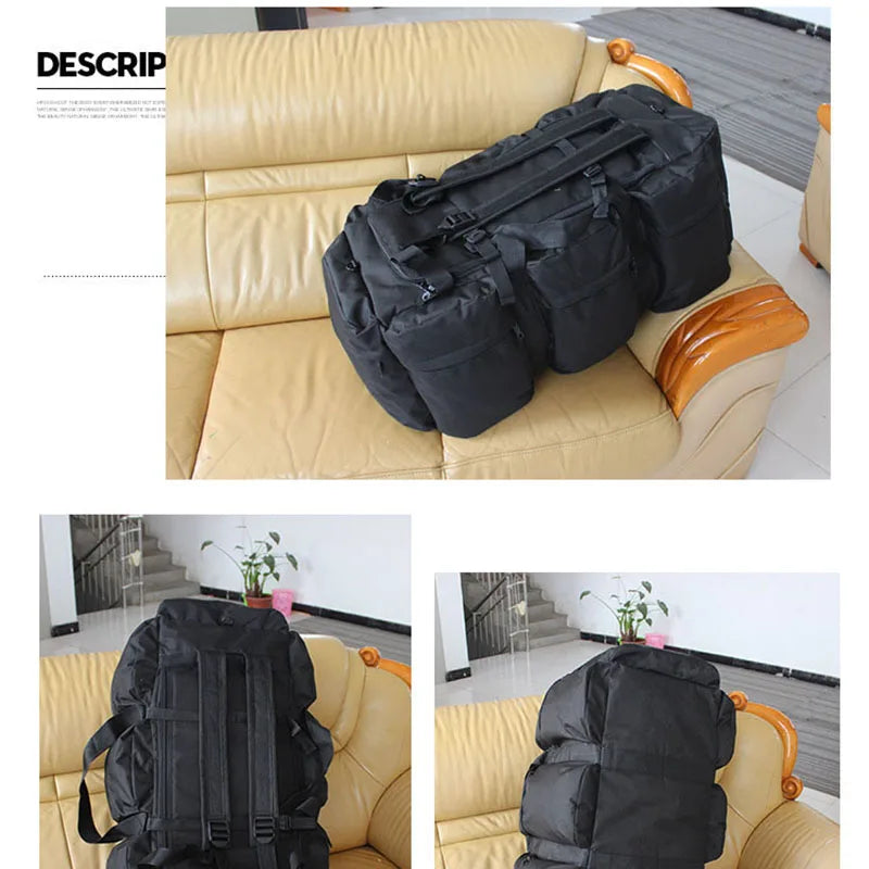 100L Military Camping Backpack