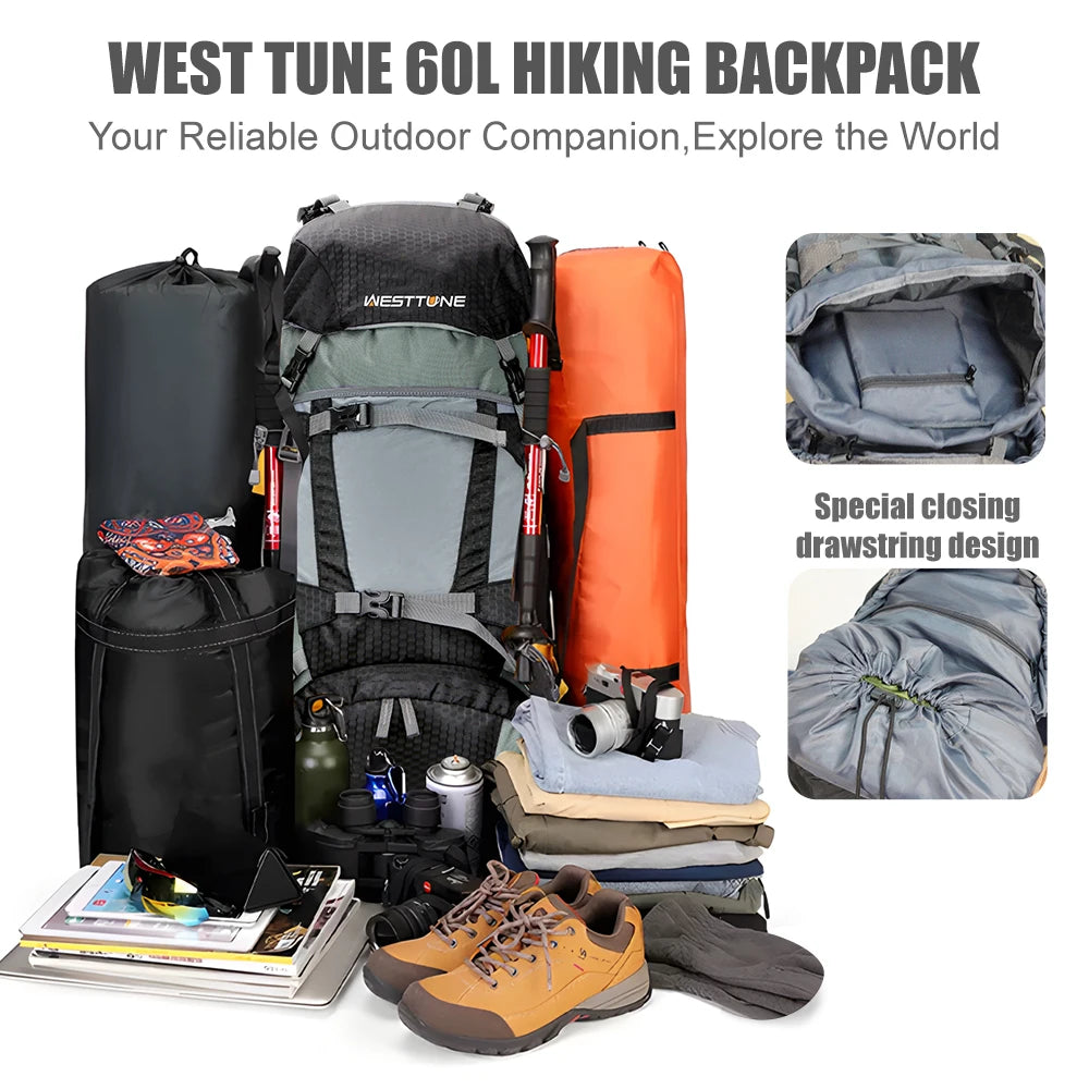 Military Explorer 60L Hiking Backpack