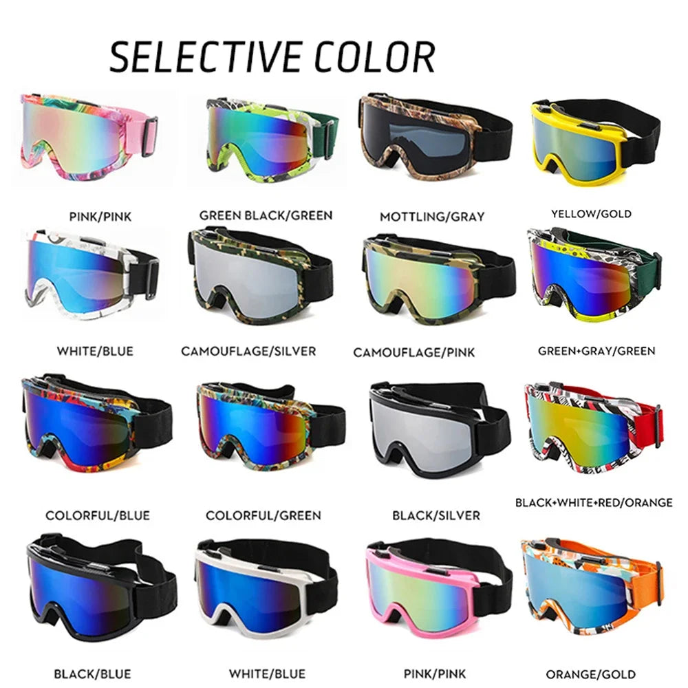 Anti Glare Ski Goggles