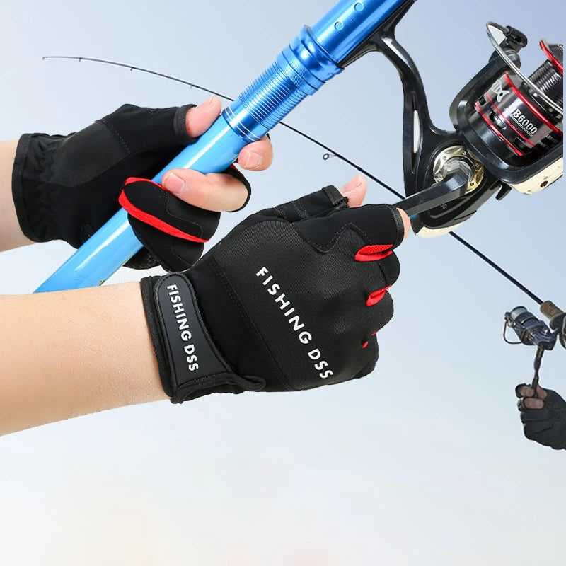 Mens Anti-Stab, 3 finger cut fishing gloves