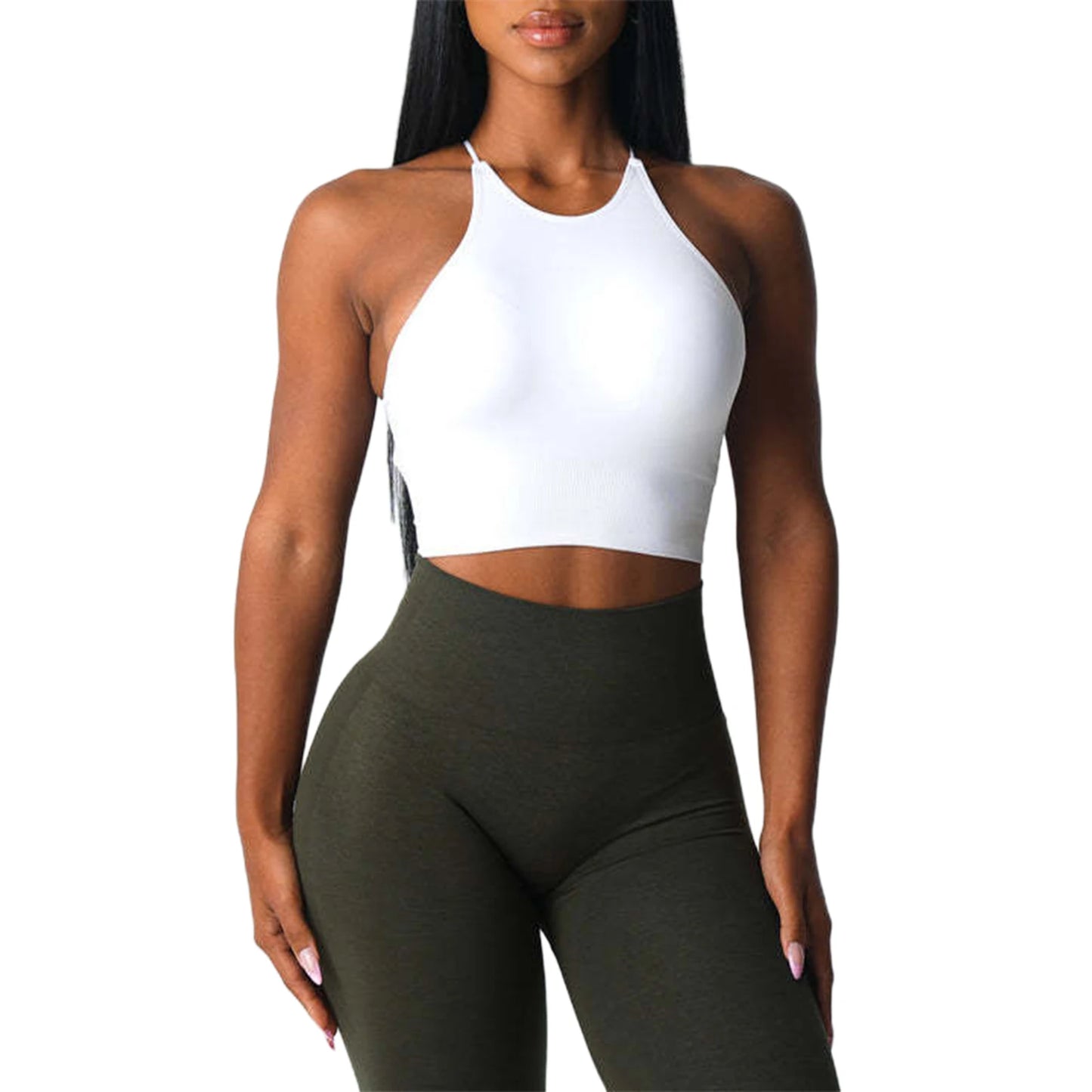Women's Seamless Sports Bra for Yoga and Fitness