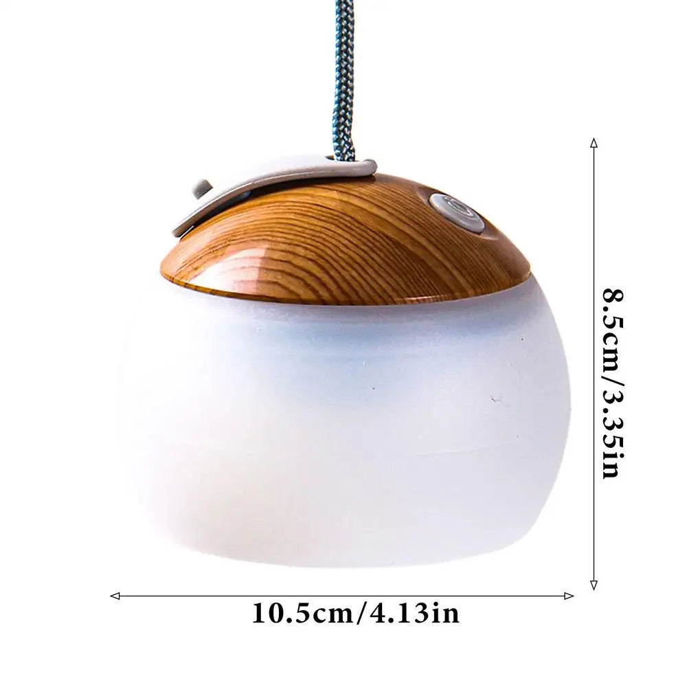 Rechargeable Soft Light Camping Lantern 4 Modes Adjustable