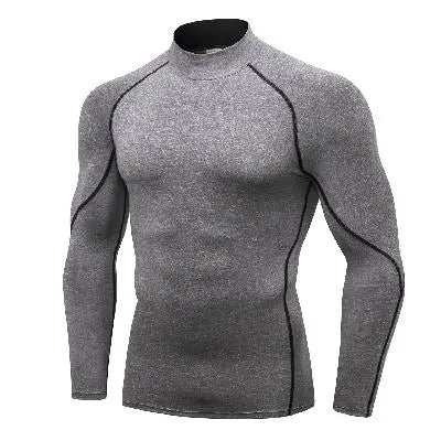 Mens Long Sleeve Compression Shirt