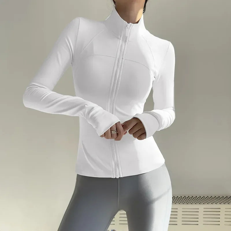 Women Zip Up Sports Jacket