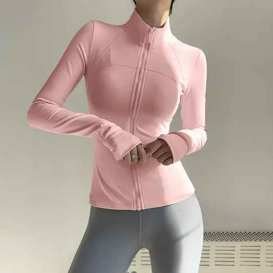 Women Zip Up Sports Jacket