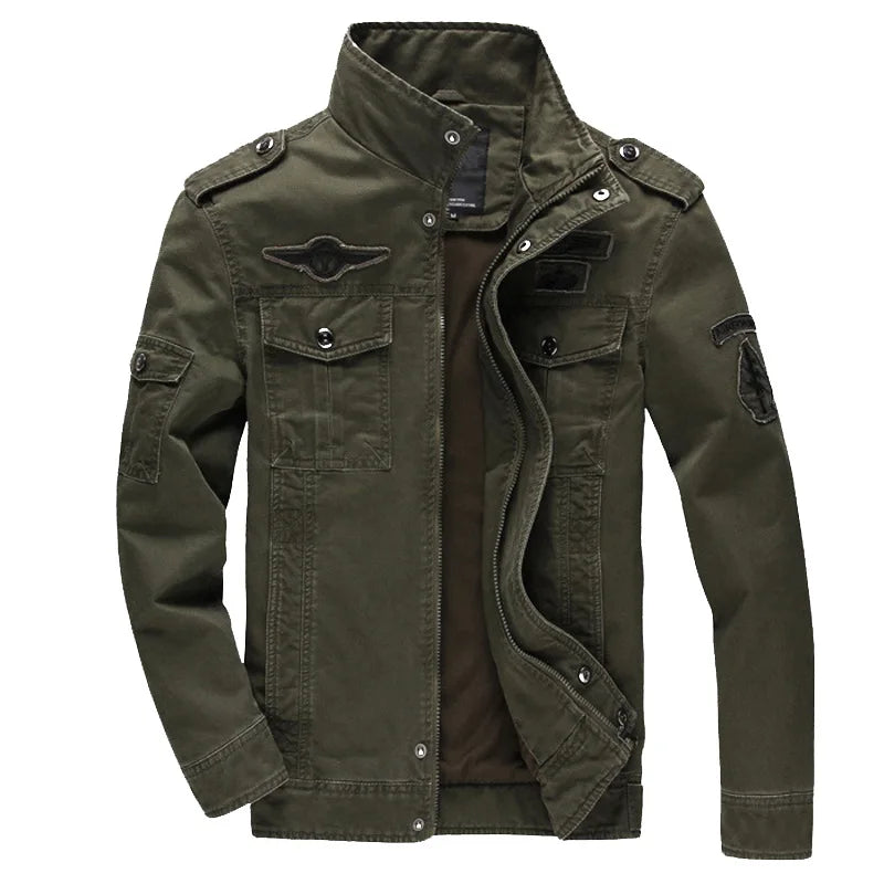 Mens Windproof Multi Pocket Work Jacket