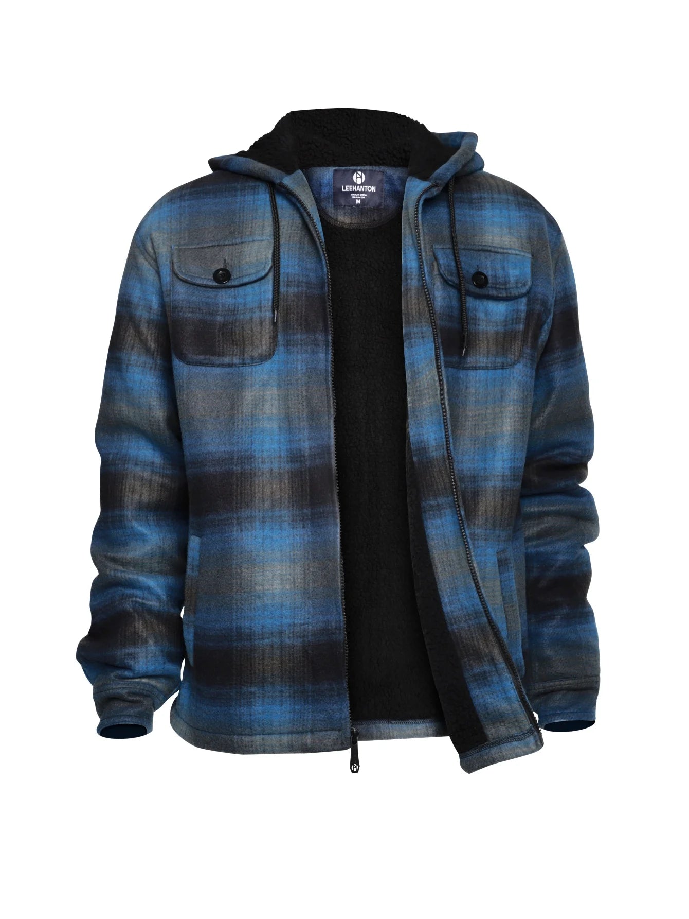 Mens Warm Hooded Winter Jacket