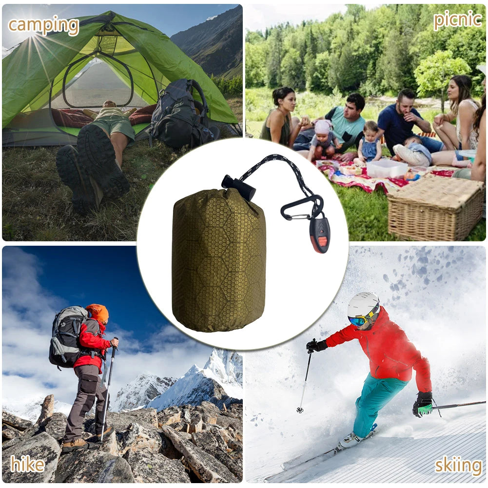 Portable Survival Sleeping Bag for Camping and Hiking