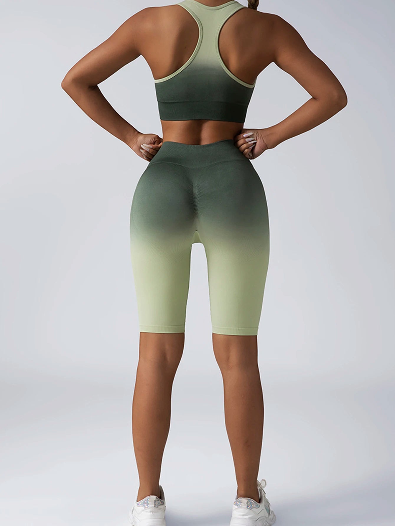 Womens Sports Bra and Leggings Workout Set