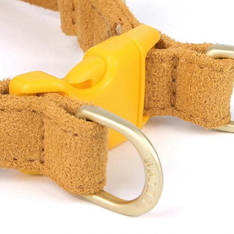 Soft Breathable Adjustable Dog Harness and Leash Set